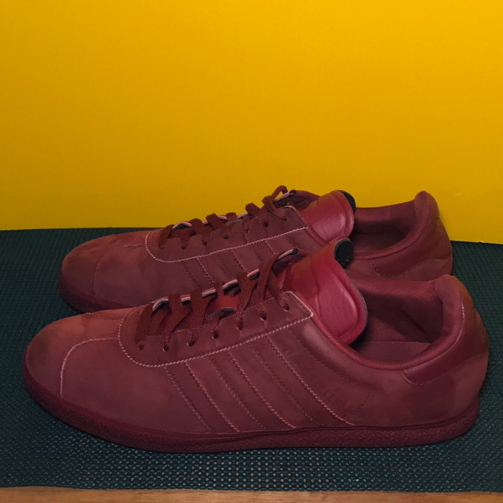 ๐ดSOLD๐ด ADIDAS GAZELLE Maroon Sneakers Size 11 - Picture 6 of 8